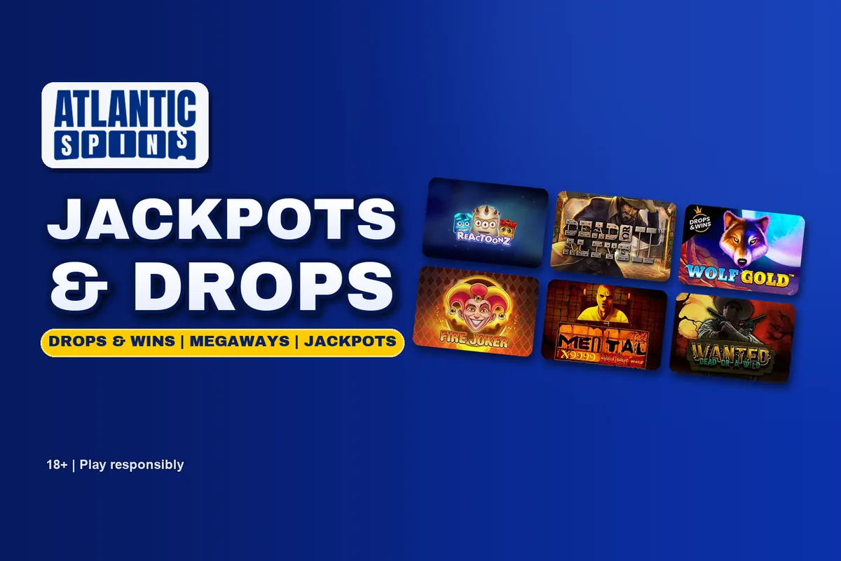 Atlantic Spins slots, Megaways and jackpots
