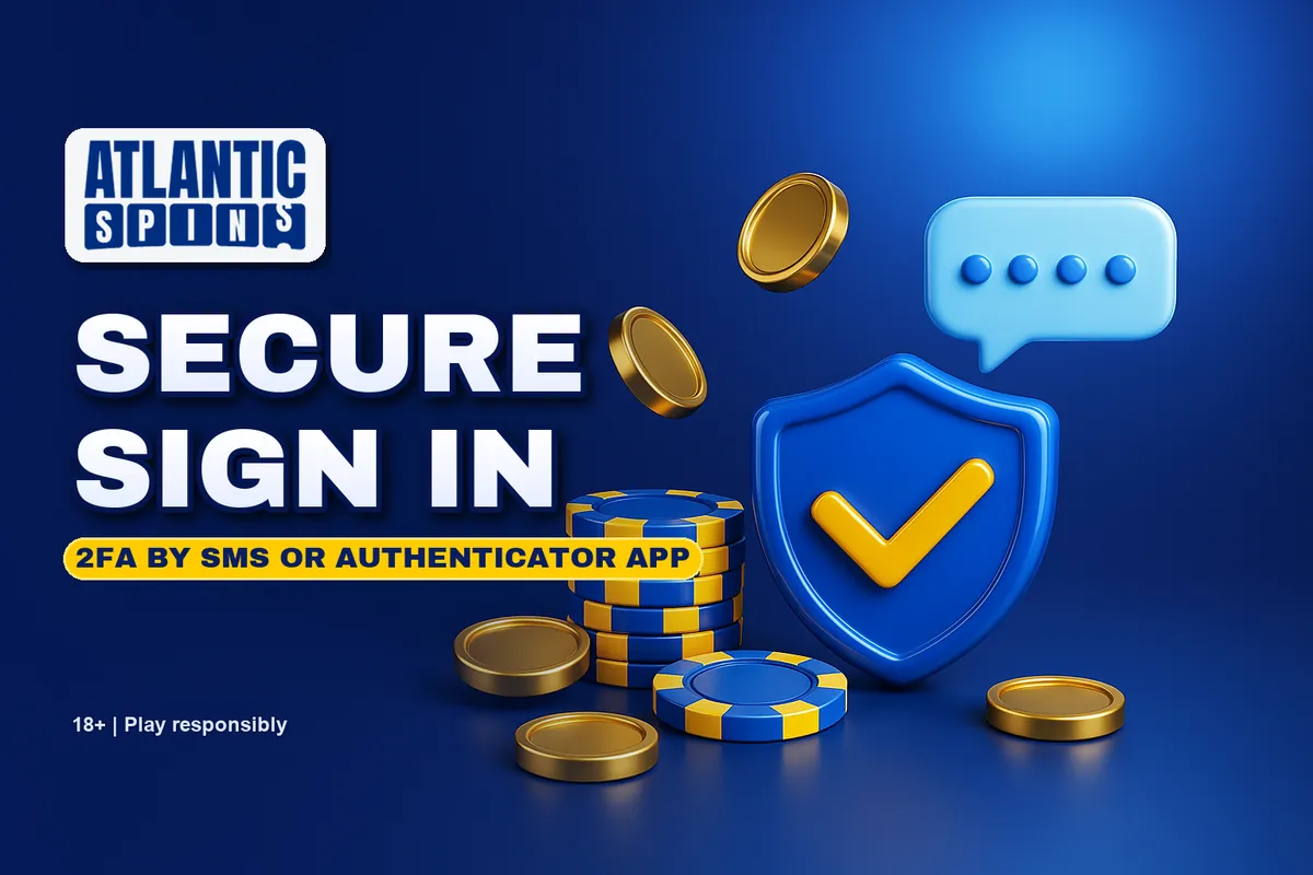 Atlantic Spins two-factor login